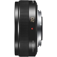 Panasonic Lumix G 20mm f/1.7 Ii Aspherical Lens for Micro Four Thirds, Black