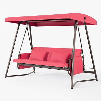 Streamdale 600lb Capacity Swing Chair with Cozy Mesh Seat