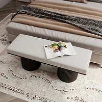 Streamdale Elegant and Versatile Storage Bench with Modern Style