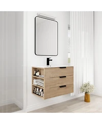 Simplie Fun 30 Inch Bathroom Vanity With Top