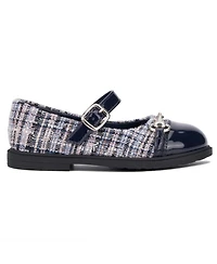 Olivia Miller Big Girls Clear Skyz Maryjane Flats