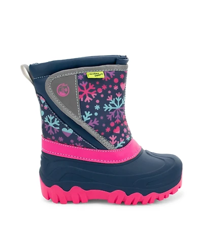 Western Chief Little Girls Selah Faux Fur Cold Weather Boot