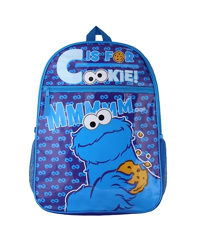 Sesame Street Cookie Monster Backpack C Is For Cookie School Book Bag