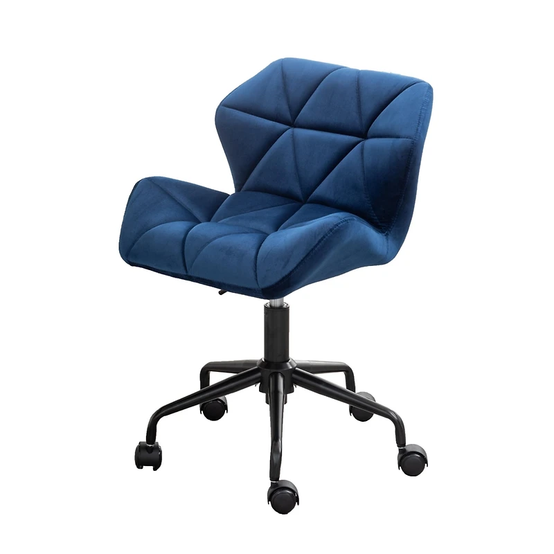 Simplie Fun Diamond Tufted Adjustable Swivel Office Chair