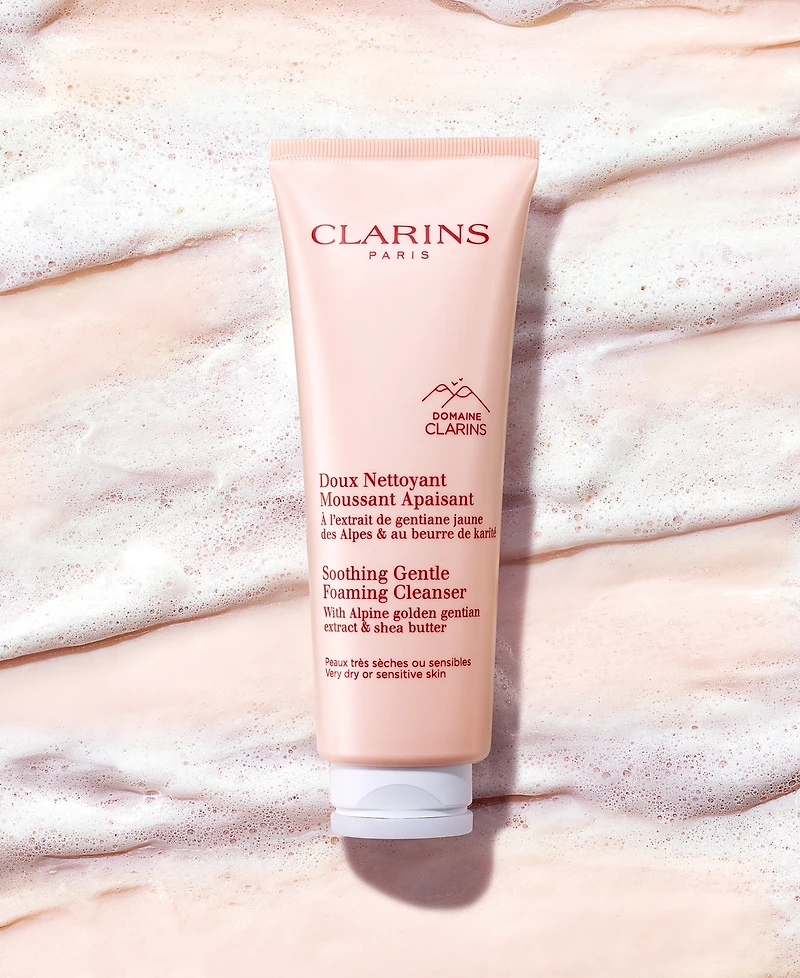 Clarins Soothing Gentle Foaming Cleanser With Shea Butter