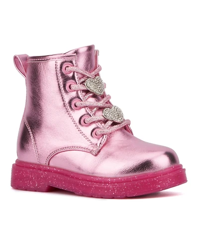 Olivia Miller Little Girls Space Case Combat Boots