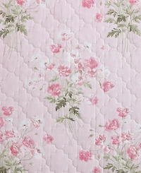 Laura Ashley Veronicas Bouquet Reversible 3 Piece Quilt Set, King