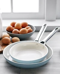 GreenPan Padova Pro 8" & 10" 2-Piece Frypan Set