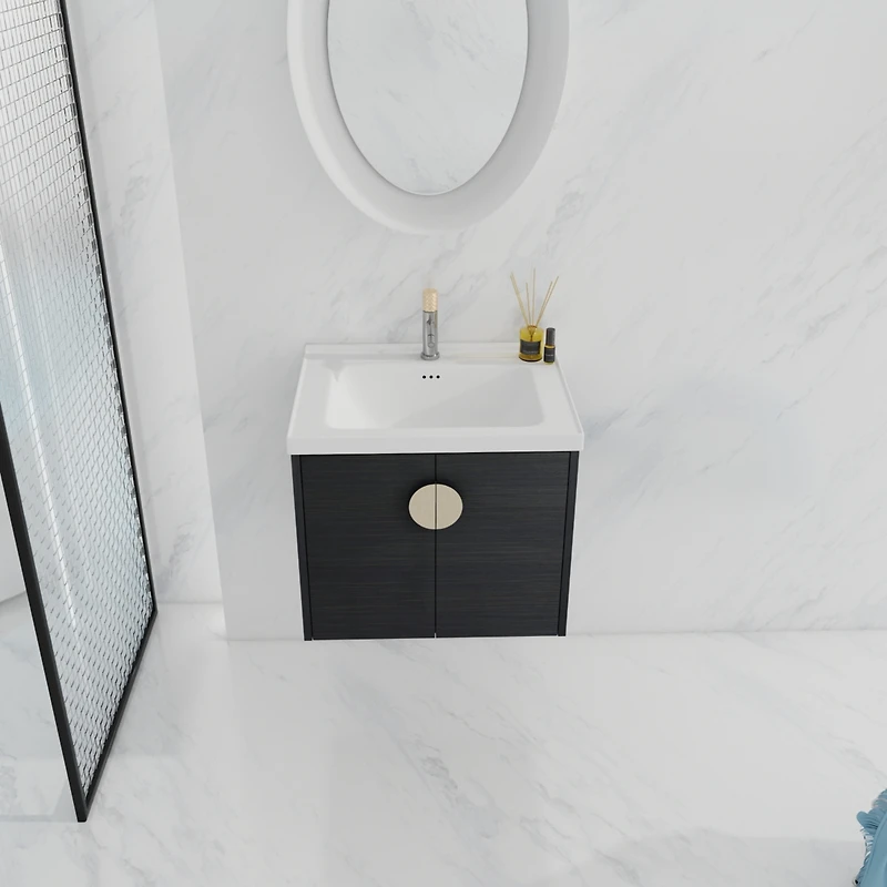 Streamdale 24" Soft-Close Bathroom Vanity with Sink