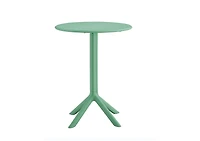 Streamdale Furniture 3 piece plastic arm chair Bistro Grs Premium Ocean Plastic, Green