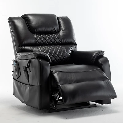 Streamdale Premium Quality Leather Recliner Ultimate Relaxation and Durability