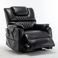 Streamdale Premium Quality Leather Recliner Ultimate Relaxation and Durability