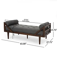 Streamdale Chic and Cozy Chaise Lounge Perfect for Relaxation and Style