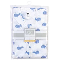 Hudson Baby Boys Unisex Cozy Long-Sleeved Cotton Jersey Sleep Sack