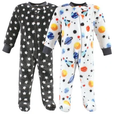 Hudson Baby Baby Boys Hudson Ultra Soft Plush Lounging Play Garment