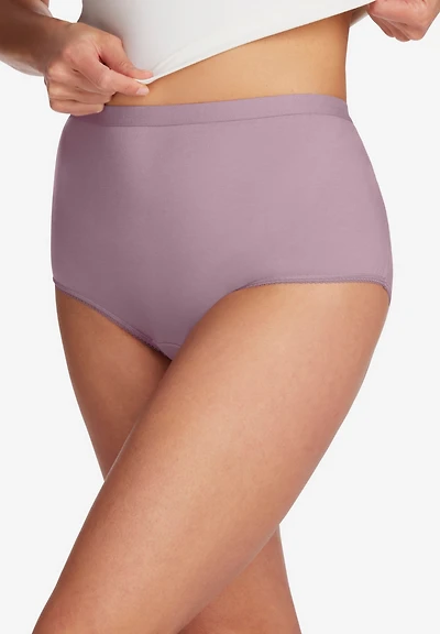Comfort Choice Women's Plus 3-Pack Odor Control Brief