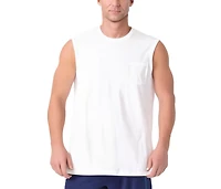 KingSize Big & Tall Shrink-Less Longer-Length Lightweight Muscle Pocket Tee