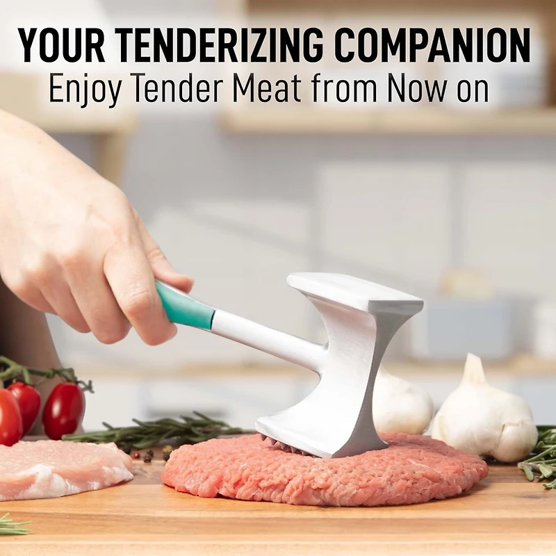 Professional Meat Hammer Tool with Comfort Grip Handle