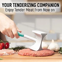 Professional Meat Hammer Tool with Comfort Grip Handle
