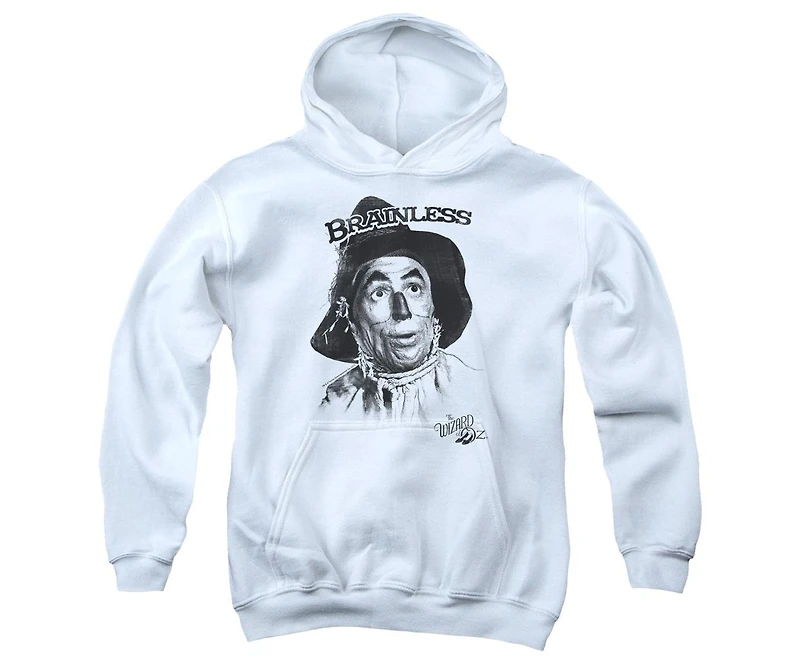 Wizard Of Oz Youth Brainless Pull Over Hoodie / Hooded Sweatshirt