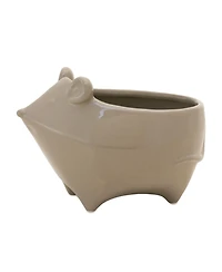 Slickblue Ceramic Mouse Planter (Set of 4)