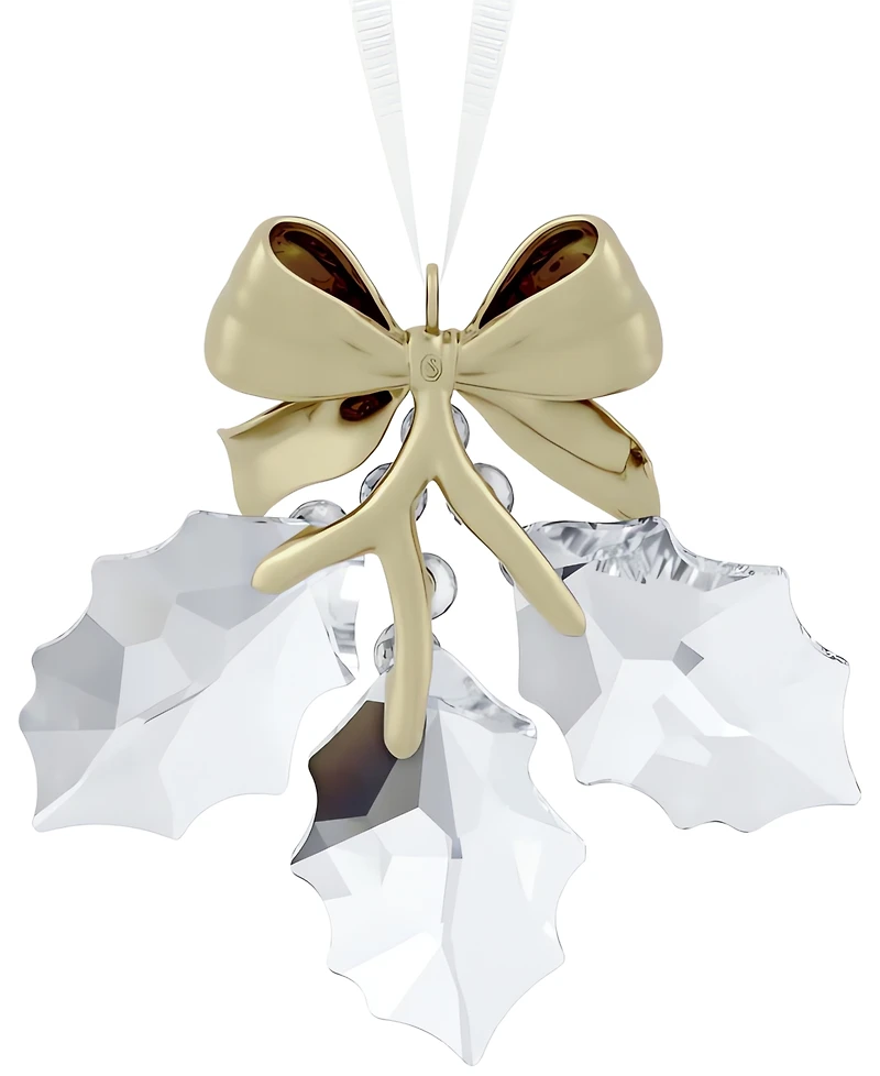 Swarovski Holiday Magic Holly Leaves Ornament