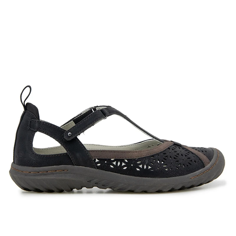 Jbu Women's Daffodil Mary Jane T-Strap Flats