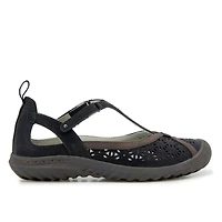 Jbu Women's Daffodil Mary Jane T-Strap Flats