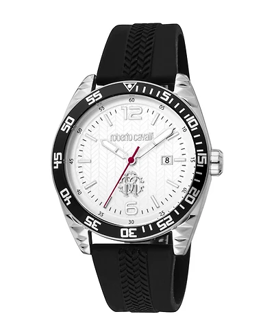 Roberto Cavalli Men's Classic Silver Dial Watch - RC5G018P0015