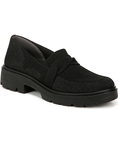 LifeStride Women's Muse Bow Washable Lug Sole Loafers