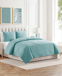 Vcny Home Ocean 3-Piece Quilt Set