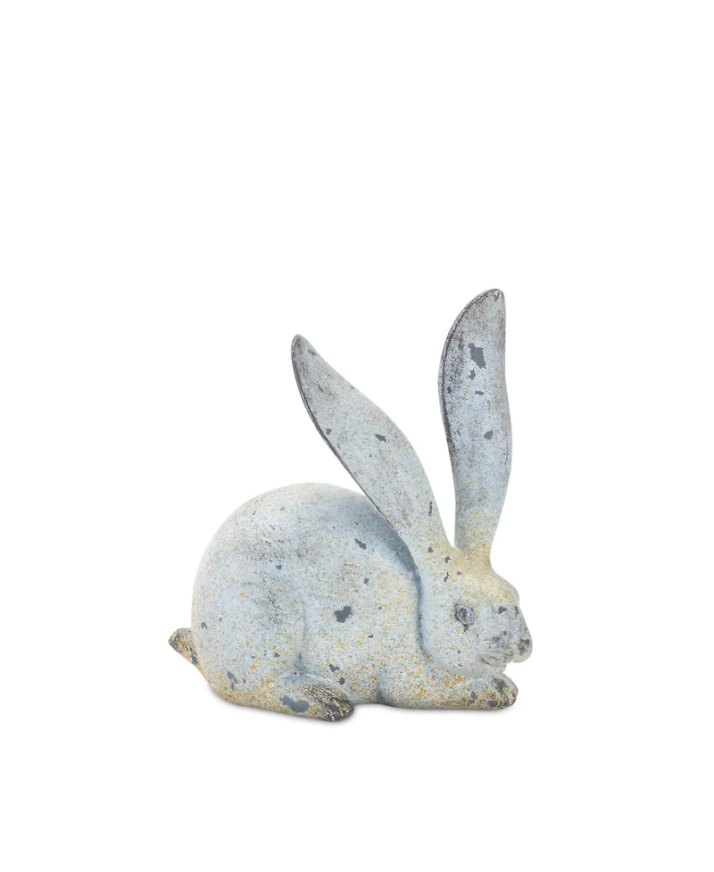 Slickblue Weathered Stone Rabbit Statue (Set of 4)