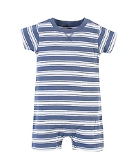 Touched by Nature Baby Boys Natural Cotton Jumpsuits