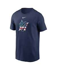 Nike Men's Navy Miami Marlins Americana T-Shirt