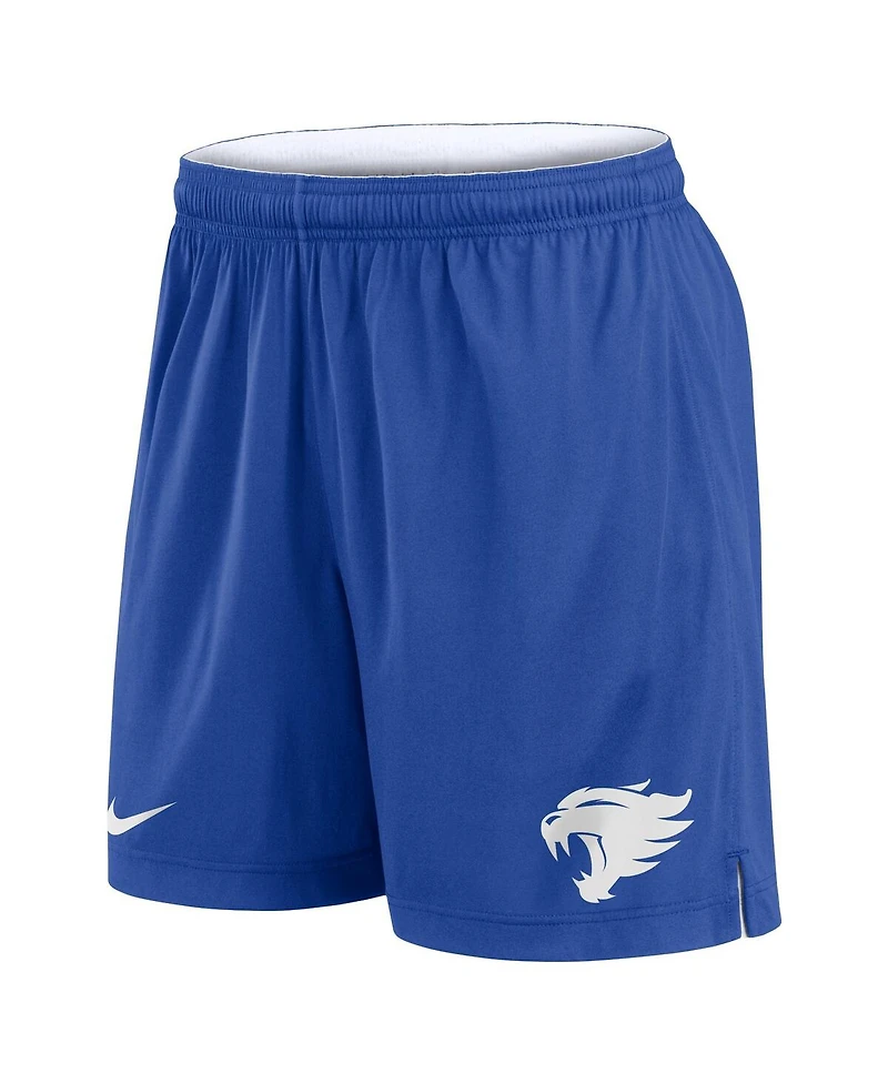 Nike Men's White/Royal Kentucky Wildcats Primetime Reversible Performance Shorts