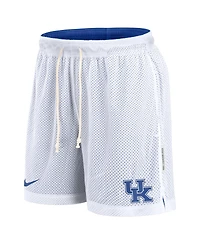 Nike Men's White/Royal Kentucky Wildcats Primetime Reversible Performance Shorts