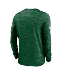 Nike Men's Green New York Jets 2024 Sideline Velocity Performance Long Sleeve T-Shirt