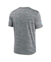 Nike Men's Gray Tennessee Titans 2024 Sideline Velocity Performance T-Shirt