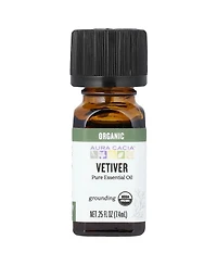 Aura Cacia Organic Pure Essential Oil Vetiver