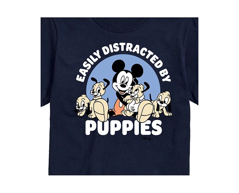 Hybrid Apparel Disney Puppies Mens Short Sleeve Tee