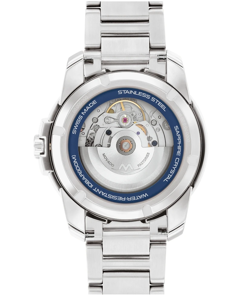Movado Men's Bold Verso Swiss Automatic Stainless Steel 43MM Watch