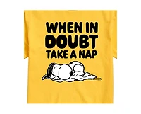 Hybrid Apparel Peanuts Nap Mens Short Sleeve Tee