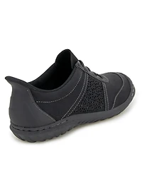 Jbu Women's Veronica Touchless Round Toe Sneakers