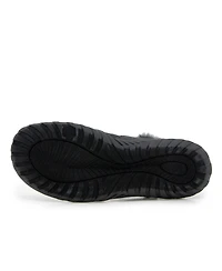 Jbu Women's Hook and Loop Heather Flat