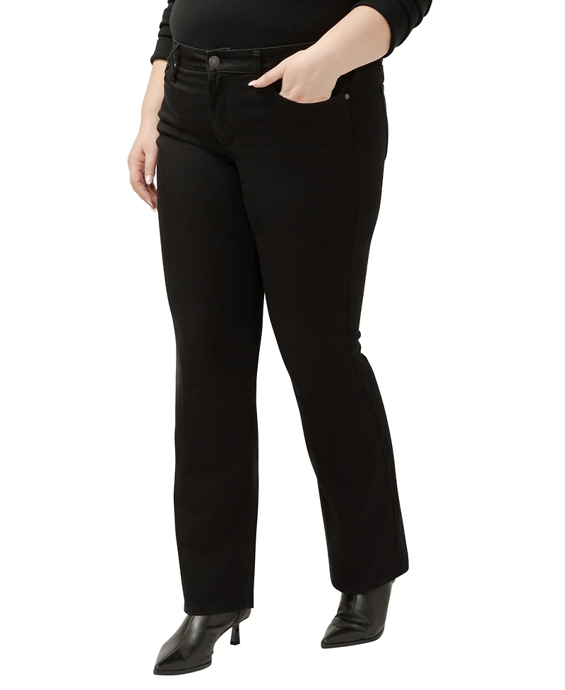 Silver Jeans Co. Plus Suki Mid Rise Curvy Fit Bootcut