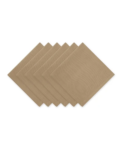Design Imports Solid Napkin Set of 6