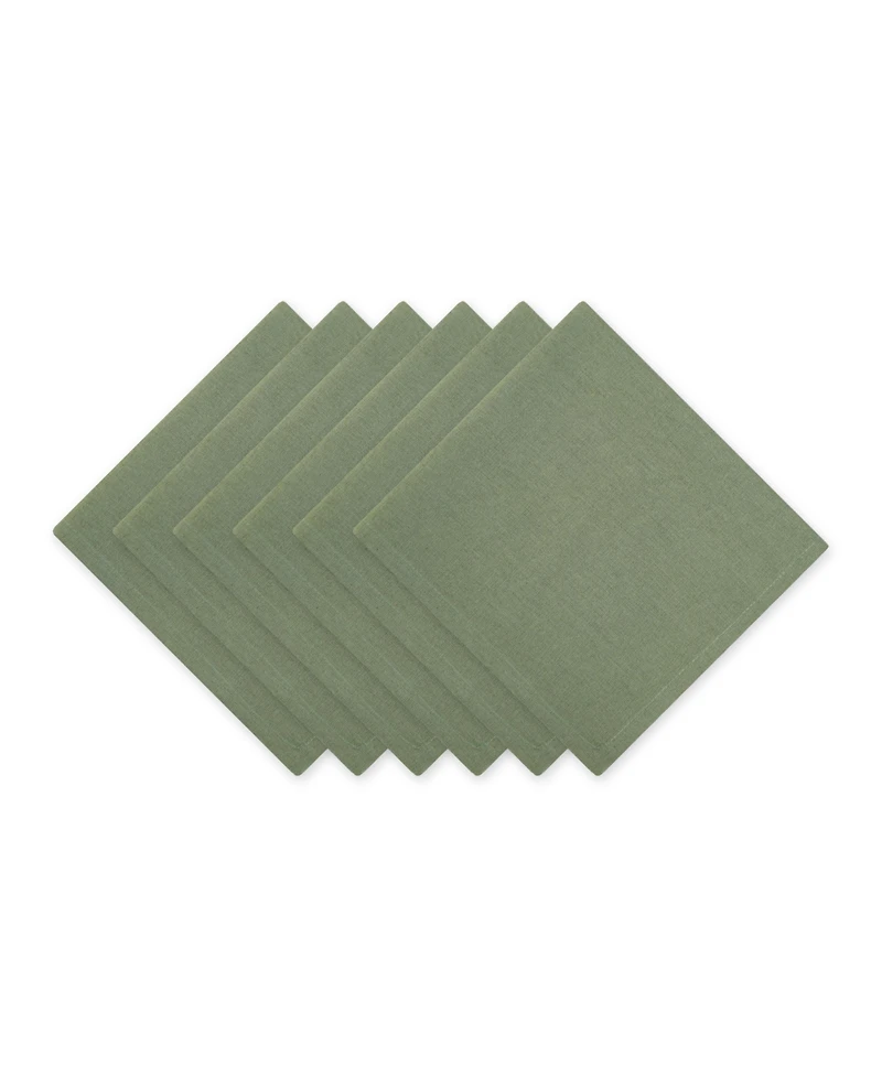 Design Imports Solid Napkin Set of 6