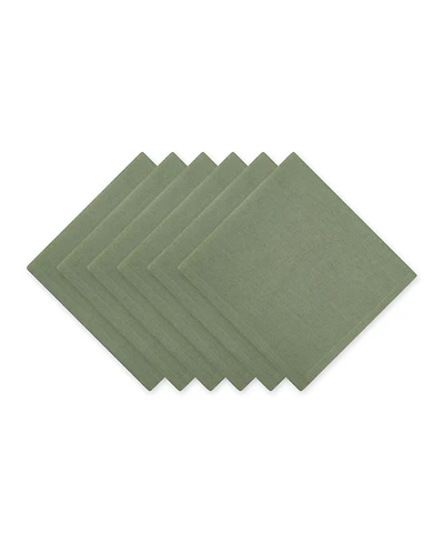Design Imports Solid Napkin Set of 6