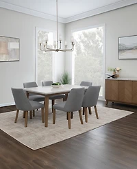 Mabell 7-Pc. Set (Table & 6 Side Chairs), Created for Macy's