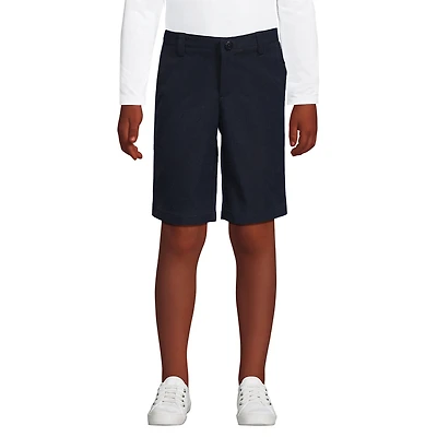 Lands' End Little Girls Active Performance Chino Shorts